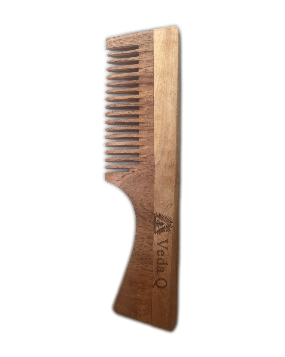 Veda'Q Neem Essence: Root Care Wide-Tooth Comb