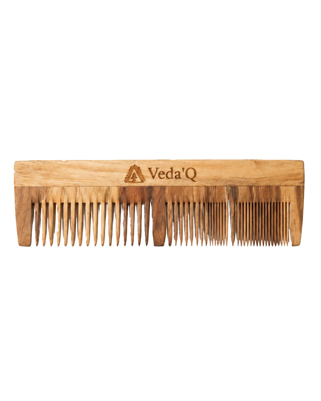 Veda'Q Neem Essence: Dual-Action Grooming Comb